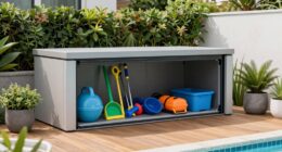 efficient pool storage solutions