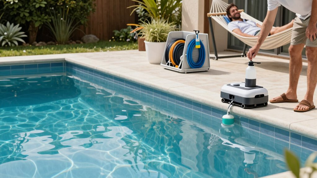 efficient simple pool upkeep