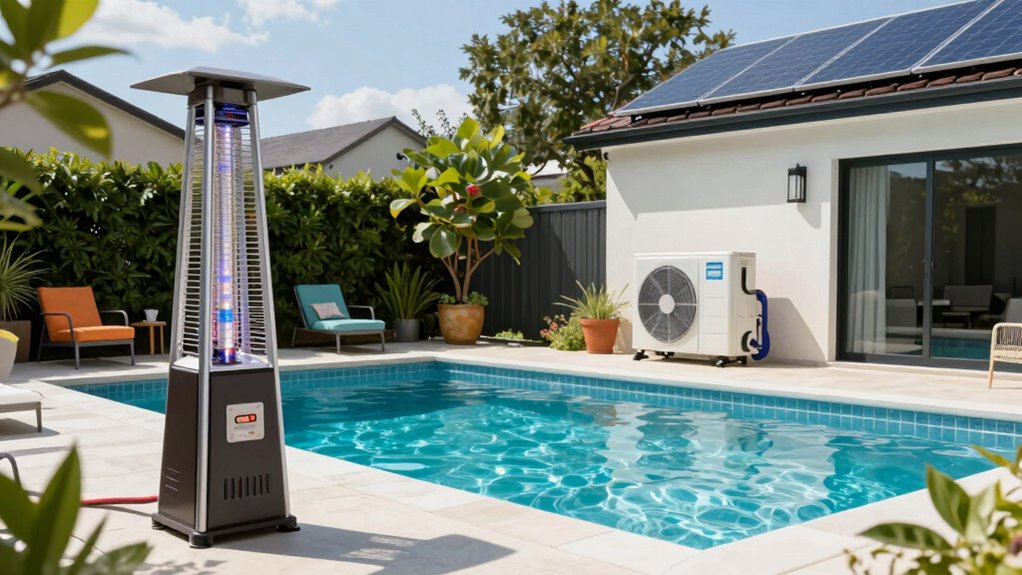 energy efficient pool heating options