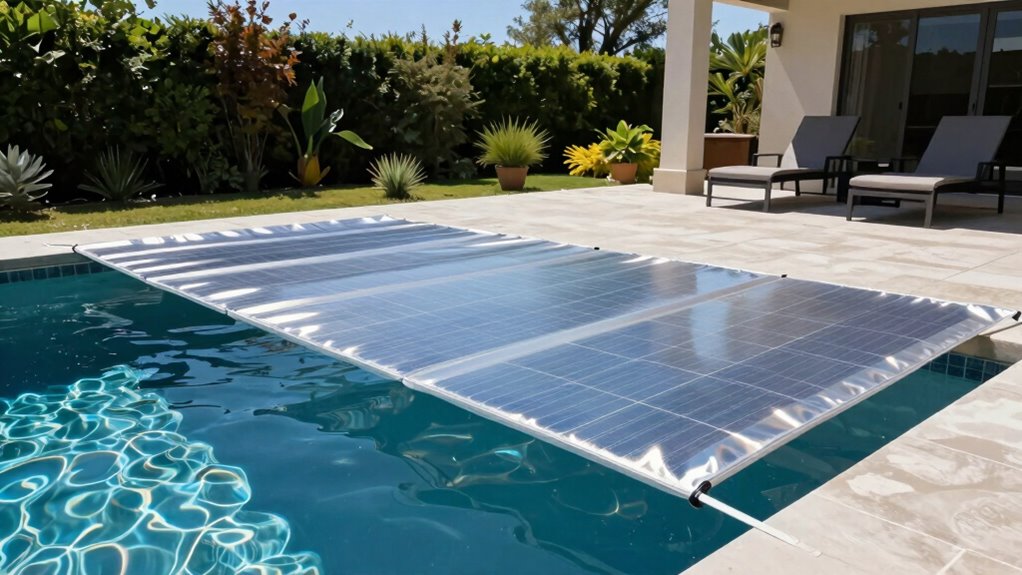 enhanced pool heating efficiency