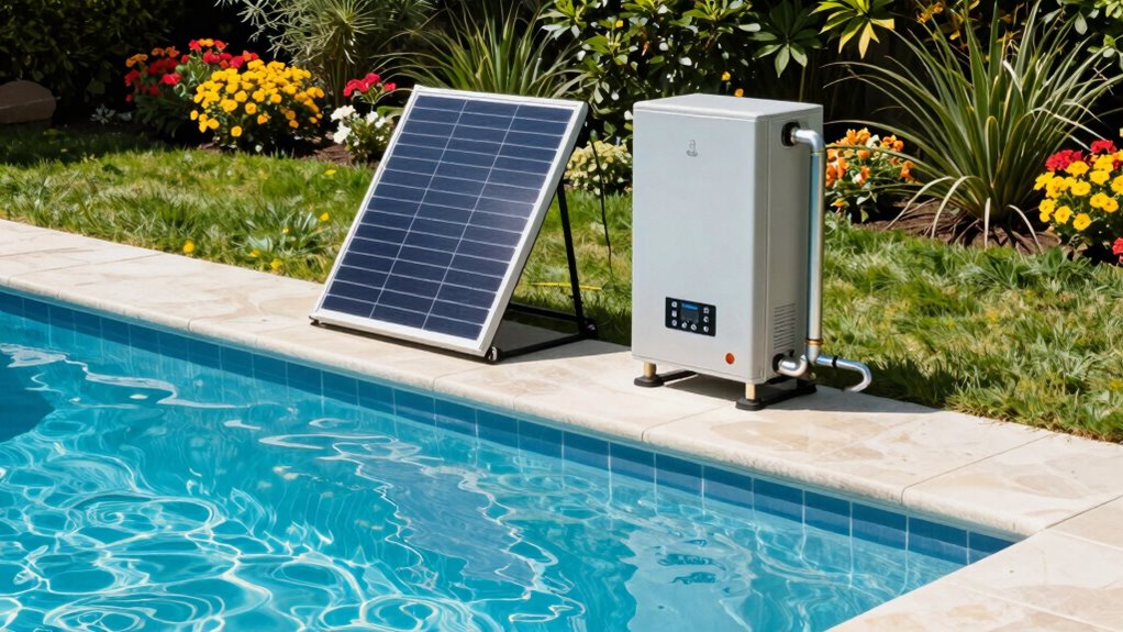 evaluating pool heating costs