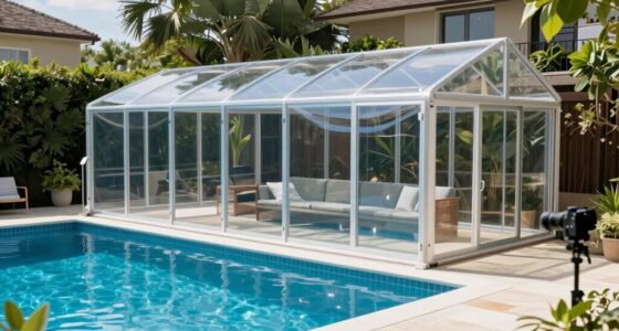 flexible outdoor pool cover