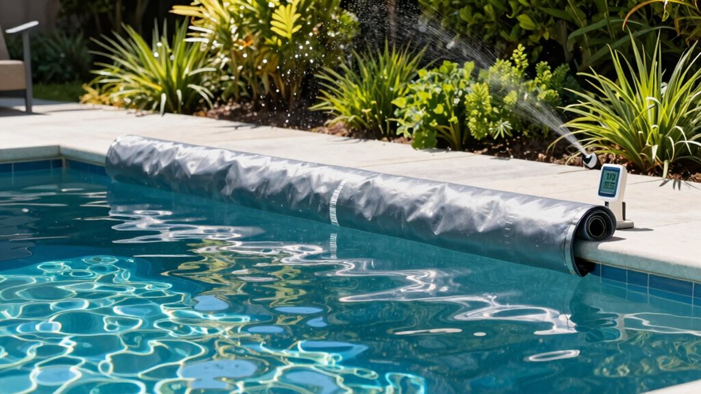 increasing pool water conservation