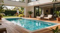 indoor outdoor pool integration