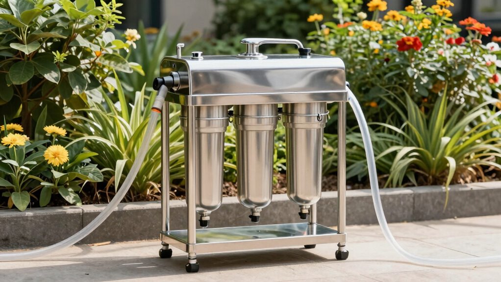 integrated pump filter systems