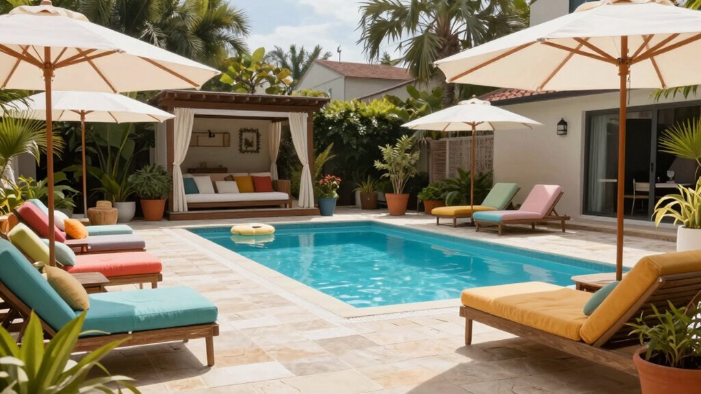 inviting safe relaxing pool
