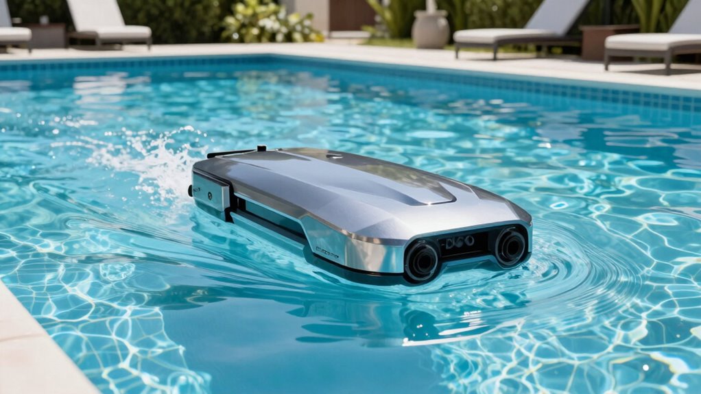 large pool cleaning robots