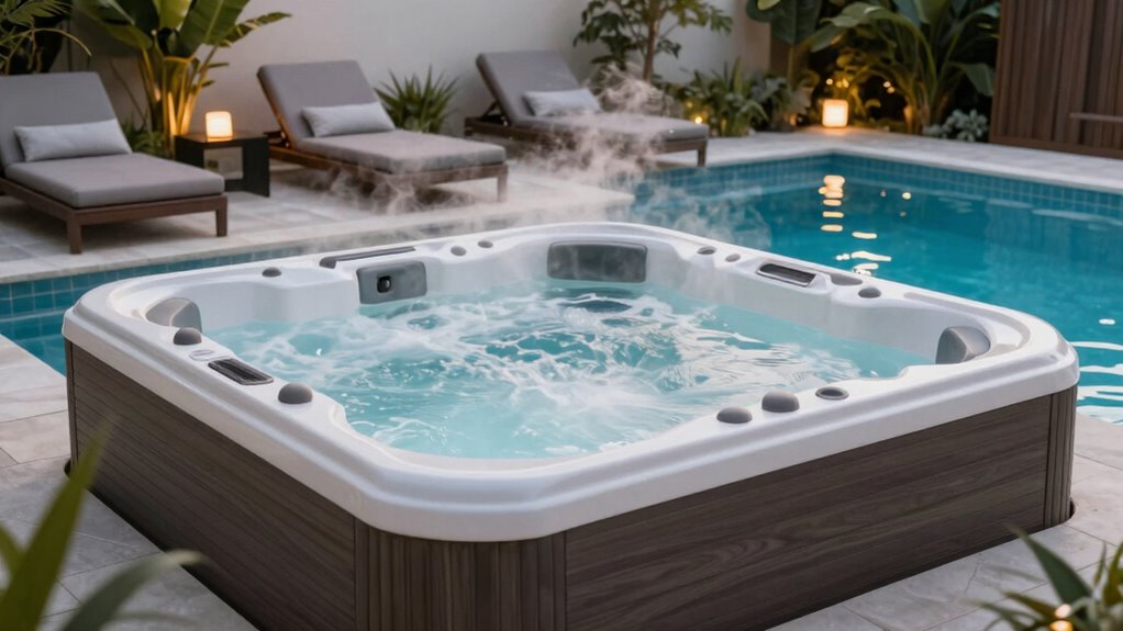 luxury hot tubs promote wellness