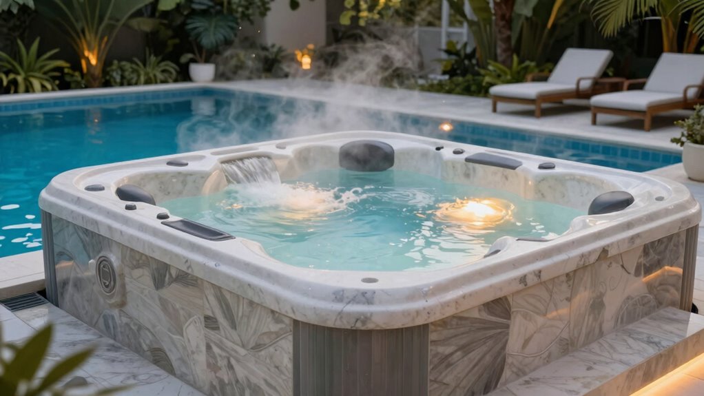 luxury outdoor wellness retreat