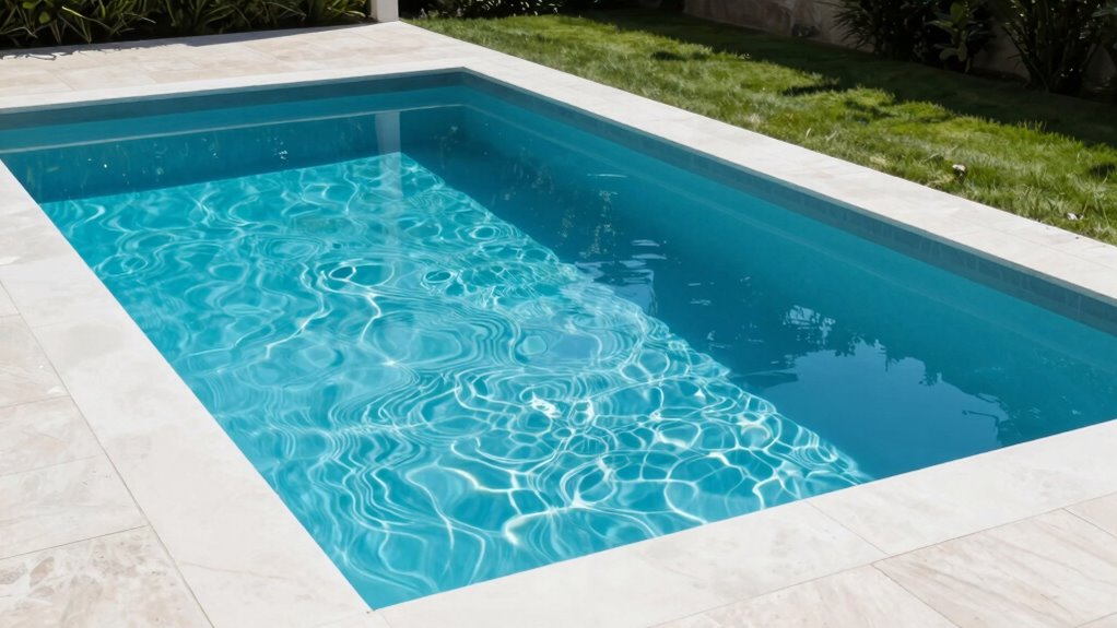 minimalist striking pool ideas