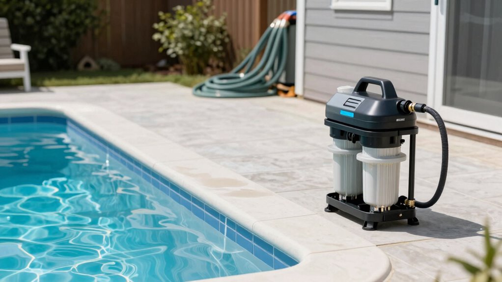 optimal pool equipment placement