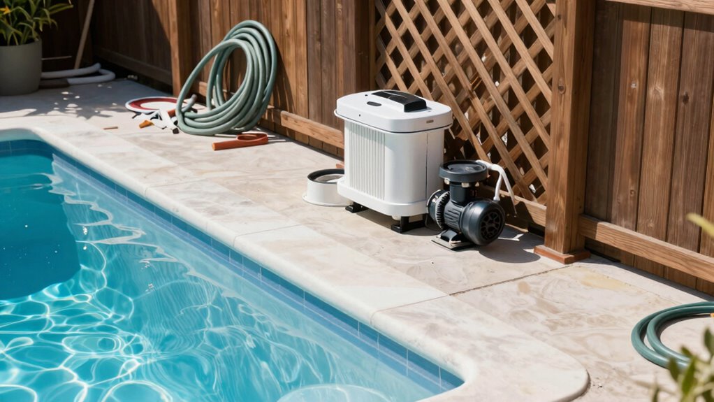 optimal pool equipment positioning