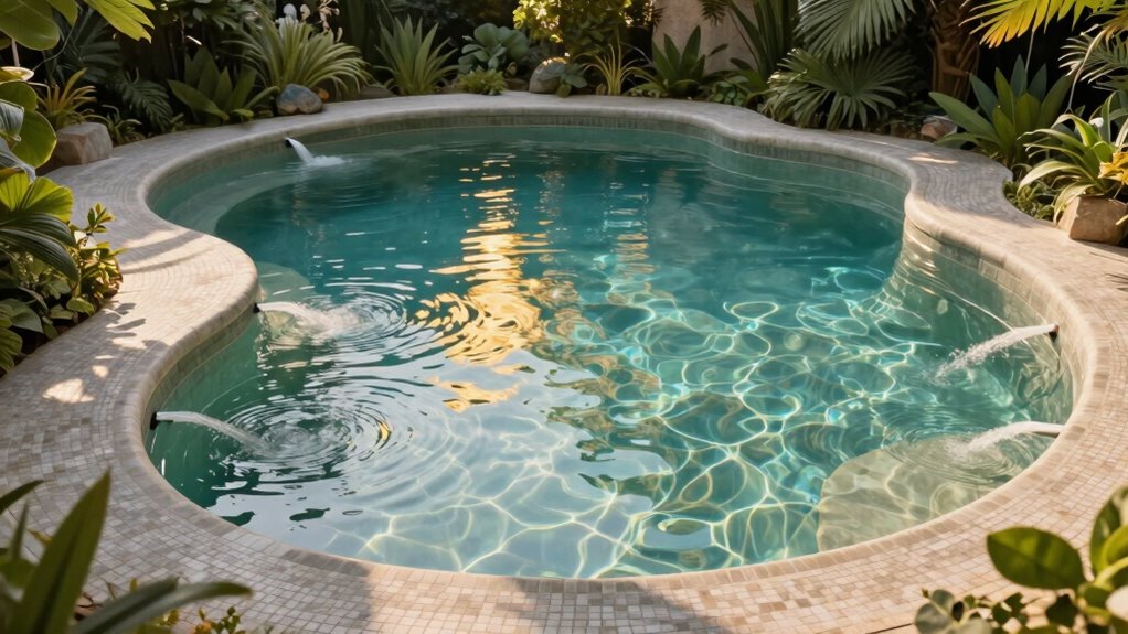 optimized irregular pool circulation