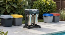 organize pool equipment neatly