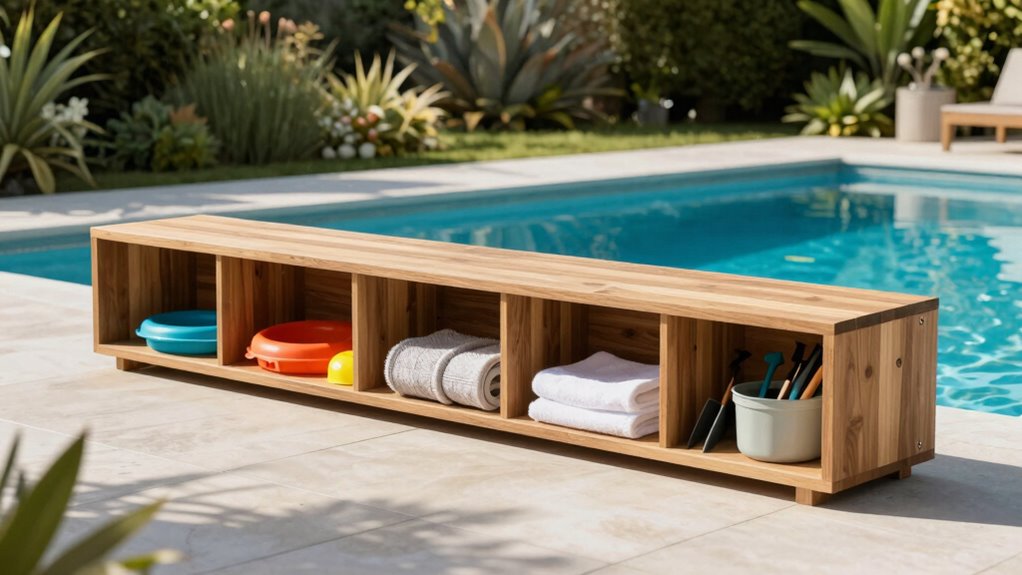 organized weather resistant outdoor storage