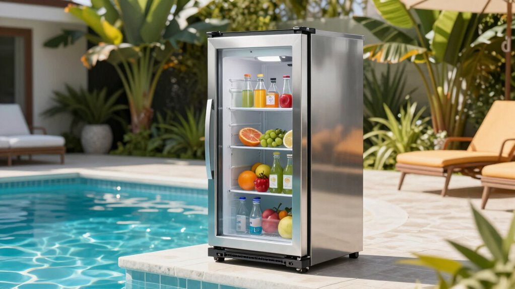 outdoor cooling and snack organization