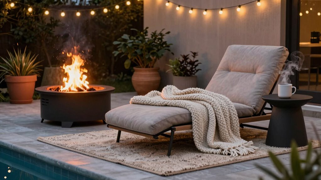 outdoor warmth and lighting