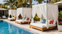 pool area comfort enhancements