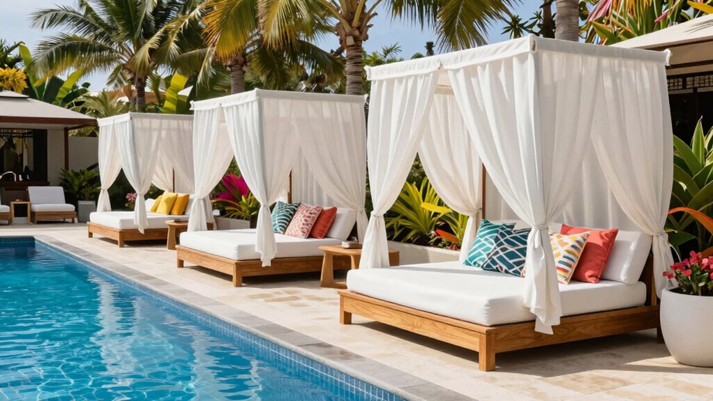 pool area comfort enhancements
