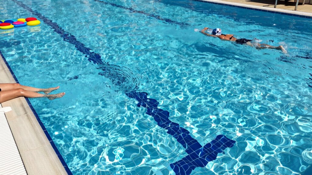 pool depth influences usage