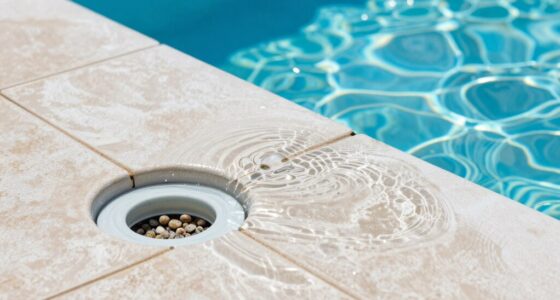 pool drainage deck considerations