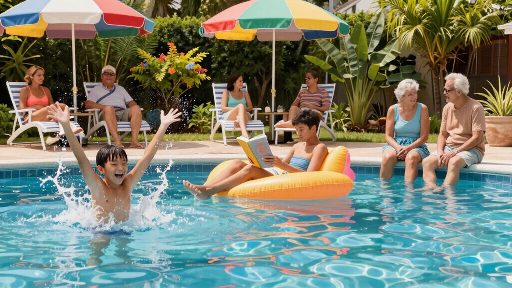pool fun through life