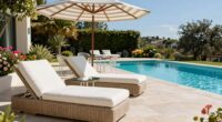 pool furniture influences usage