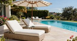 pool furniture influences usage