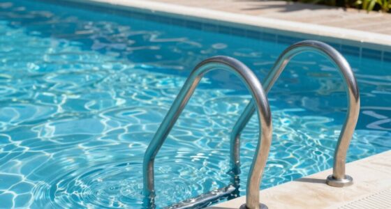pool handrails improve safety