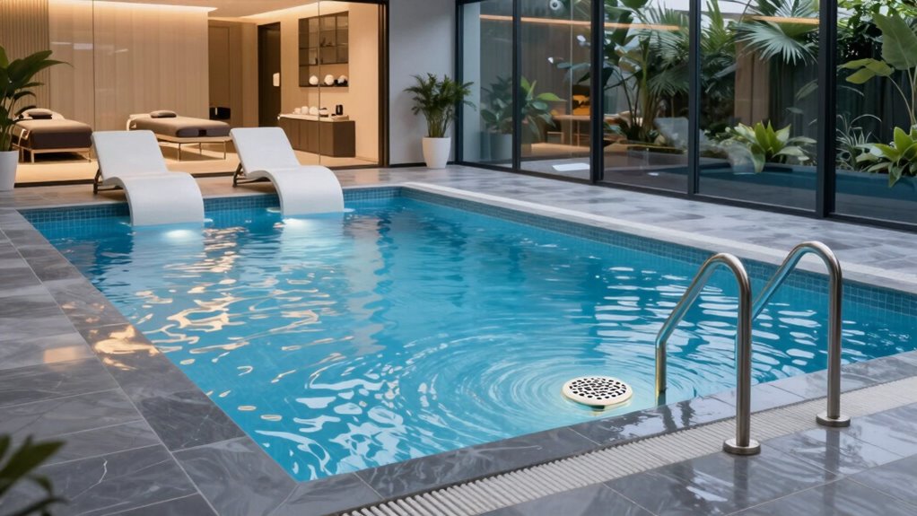 pool hydrotherapy equipment integration
