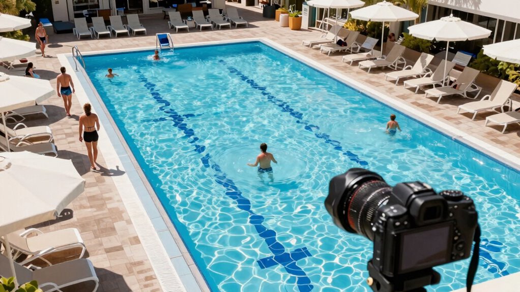 pool layout and circulation