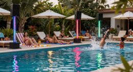 pool party sound options
