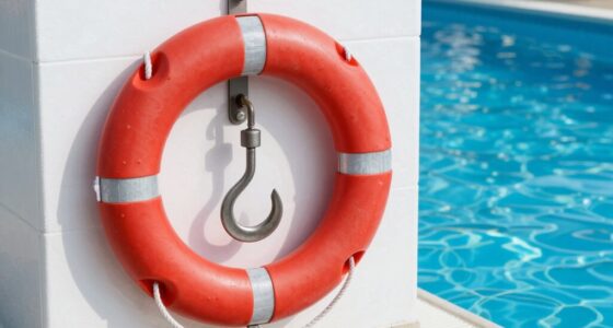 pool rescue equipment location