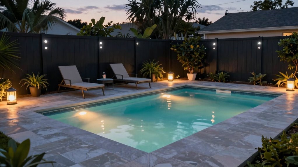 pool safety lighting plan