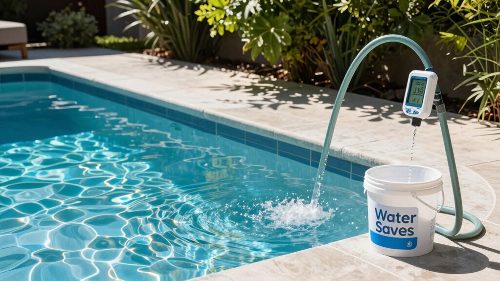 pool water conservation techniques