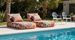 poolside and underwater seating