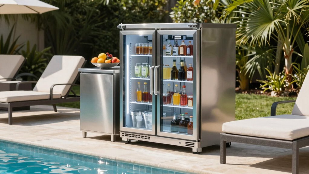 poolside chill and store