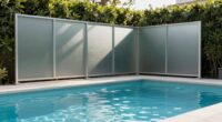 poolside privacy screen benefits