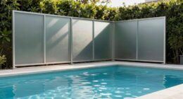poolside privacy screen benefits