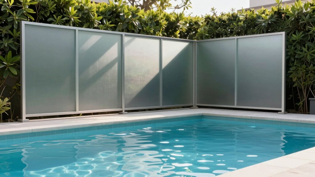 poolside privacy screen benefits