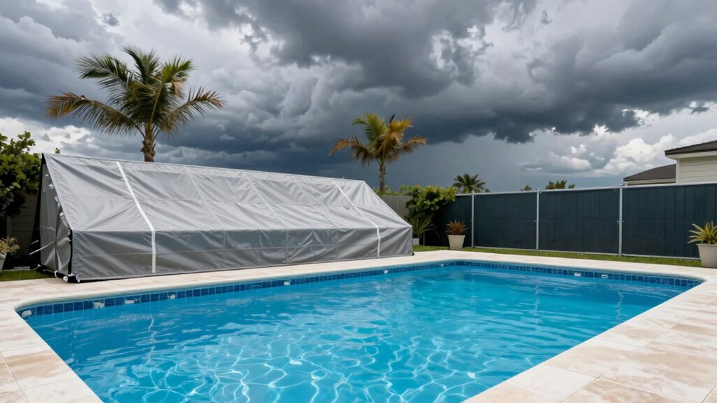 prepare for weather related pool issues