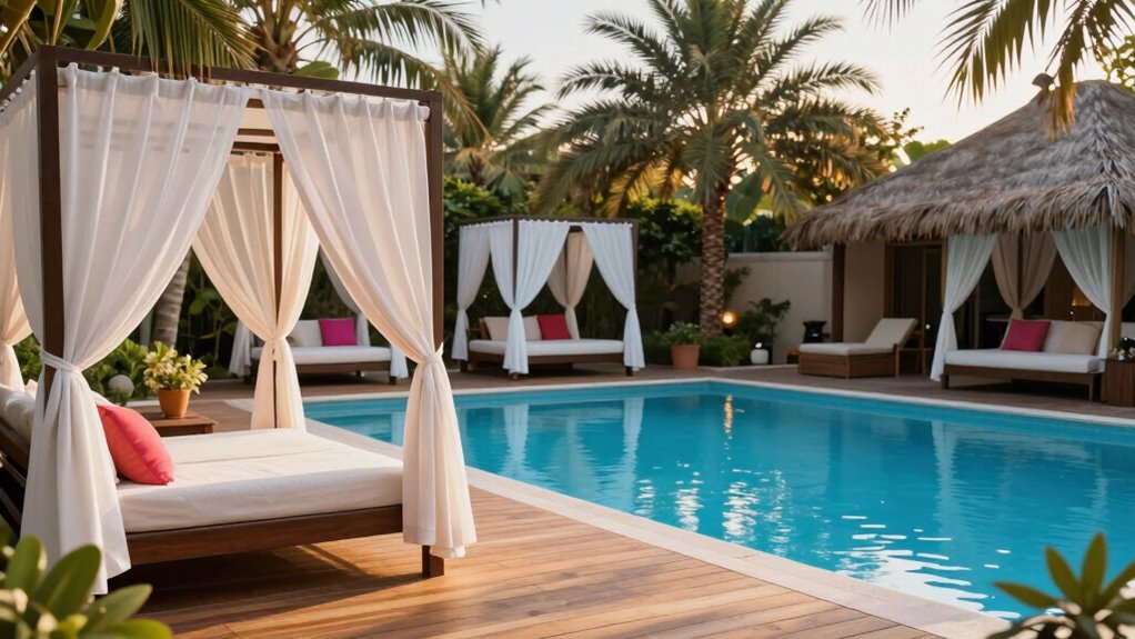 private shaded relaxing retreat