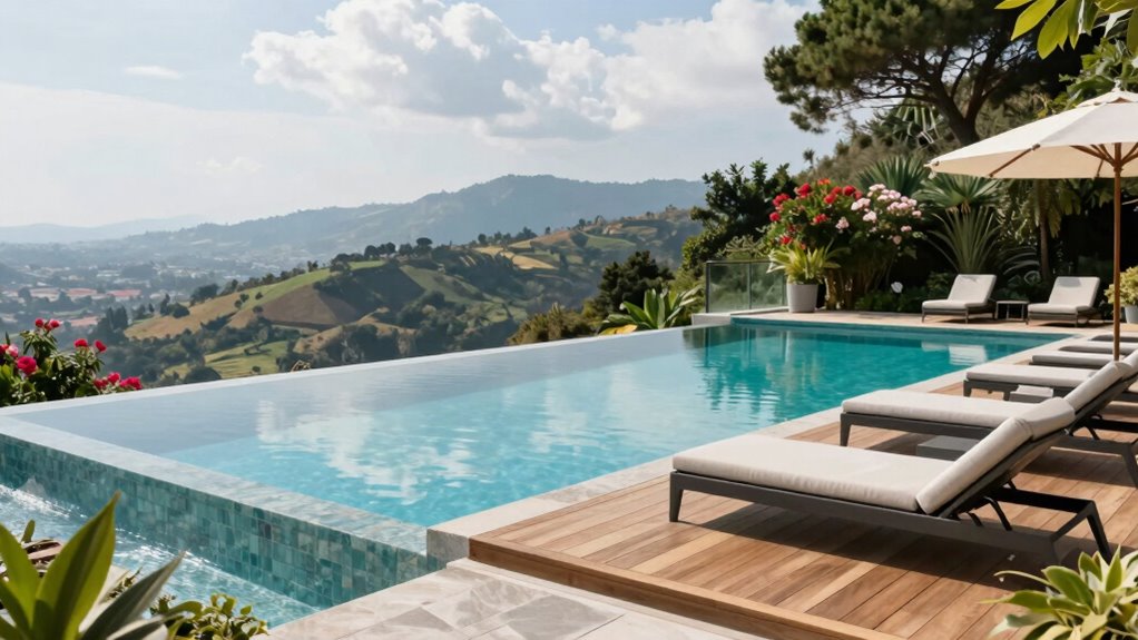 scenic view pool design