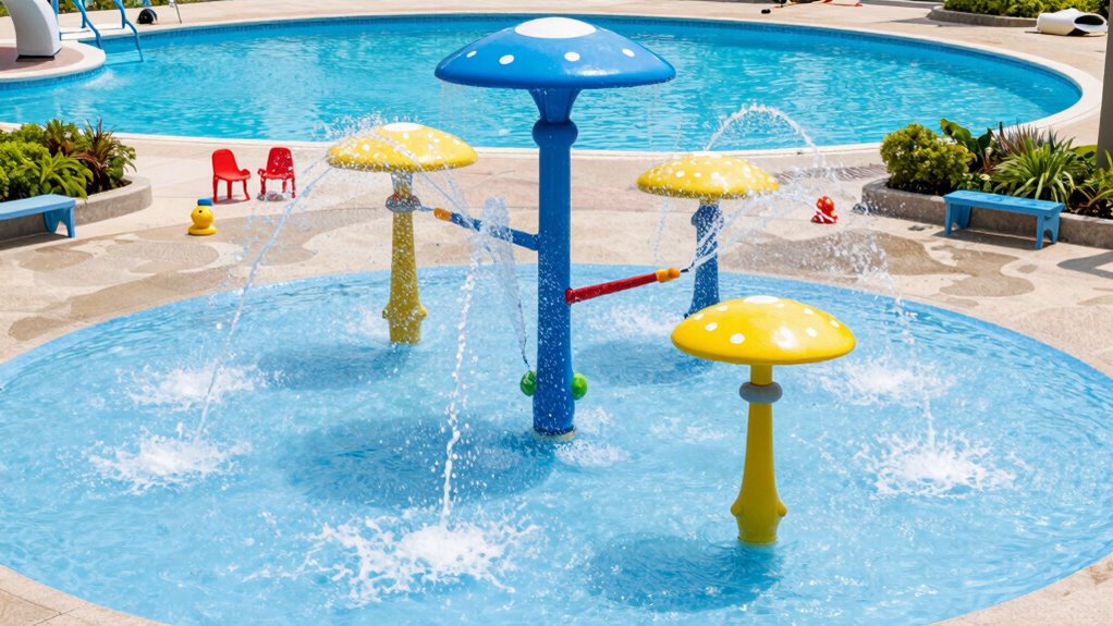 splash pads require separate planning