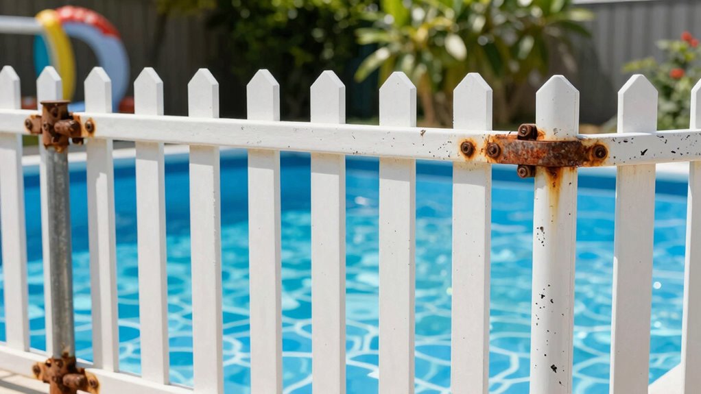 sturdy fence ensures child safety