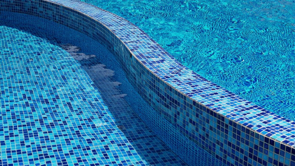 waterline tile transforms pool