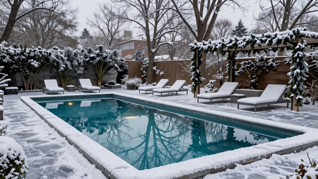 winter resilient pool design