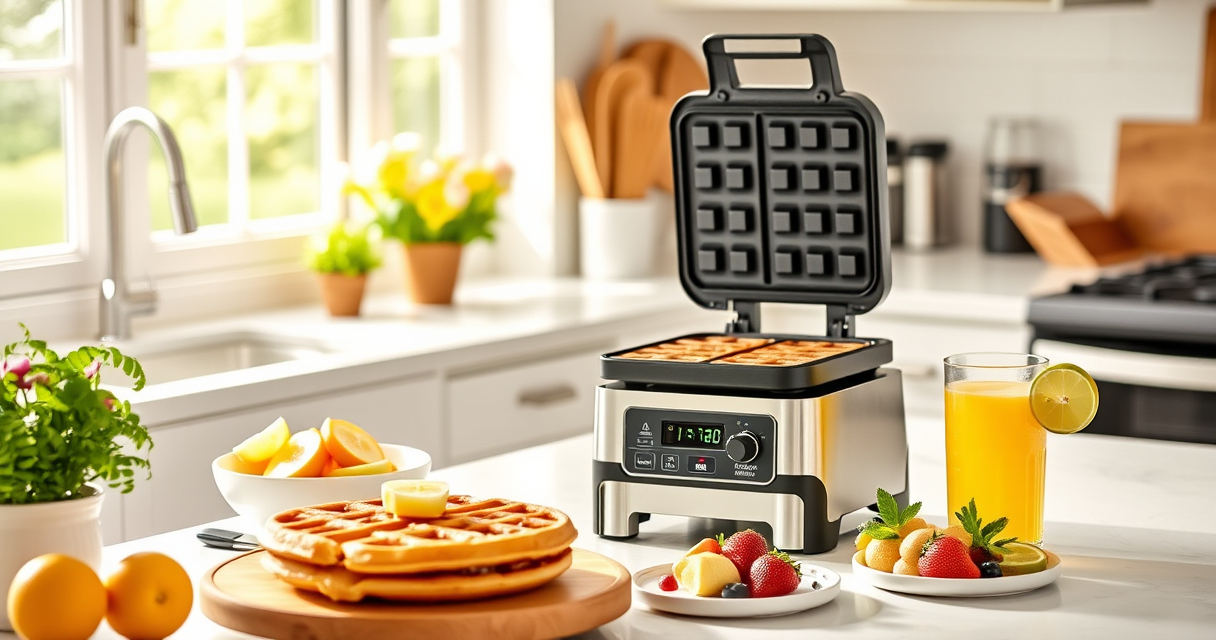 Beat the Summer Heat with Perfect Belgian Waffles Using the Ninja Waffle Maker