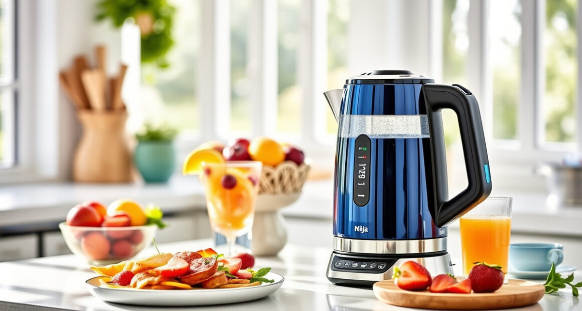 Chill Out This Summer: How to Make Iced Tea with Ninja KT200BL Electric Kettle