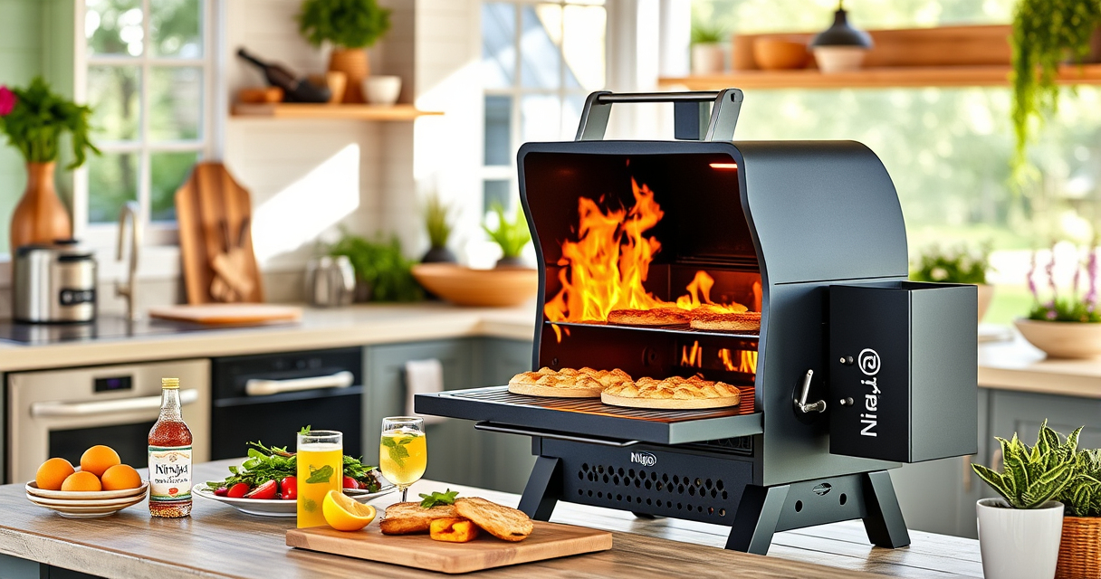 Mastering Summer BBQ with the Ninja Outdoor Woodfire Pro XL Grill & Smoker
